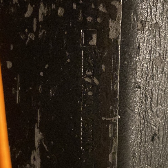 Orange Alligator Print Purse - Picture 7 of 9